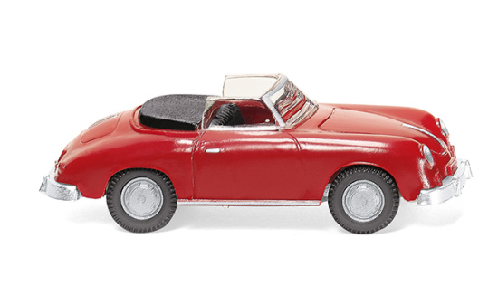 Wiking 016003 Porsche 356 Cabrio - signalrot 1:87