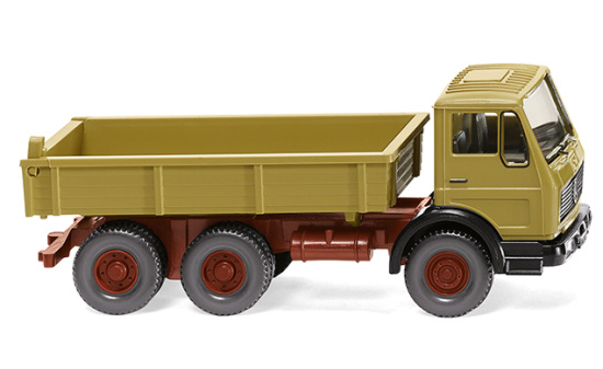 Wiking 042406 Flachpritschenkipper (MB NG) - currygelb 1:87