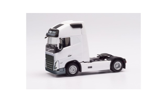 Herpa 313346 Volvo FH 16 Gl. XL 2020 Basic-Zugmaschine, weiß 1:87