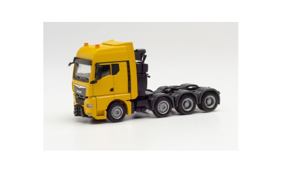 Herpa 313537 MAN TGX GX Schwerlastzugmaschine, gelb - Vorbestellung 1:87