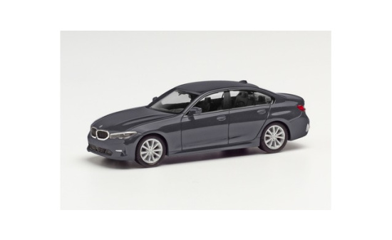 Herpa 430791-002 BMW 3er Limousine, mineralgrau metallic 1:87