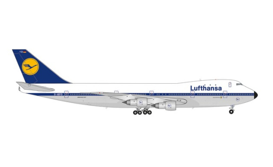 Herpa 571319 Lufthansa Boeing 747-200 - 50th Anniversary of 747-200 introduction at Lufthansa D-ABYD Baden-Württemberg 1:200