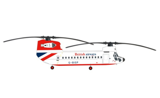 Herpa 571418 British Airways Helicopters Boeing 234 Chinook G-BISP - Vorbestellung 1:200
