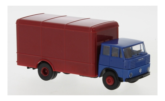 Brekina 82213 Henschel HS 16 TL Koffer, blau/dunkelrot, 1962 1:87