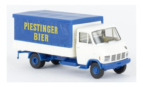 Brekina 37732 Steyr 590 Getränkeaufbau, Piestinger Bier, 1970 1:87
