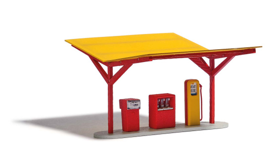 Busch 1917 Tankstelle - Vorbestellung 1:87