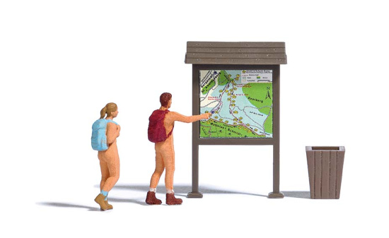 Busch 7947 A-Set: Nackt wandern - Vorbestellung 1:87