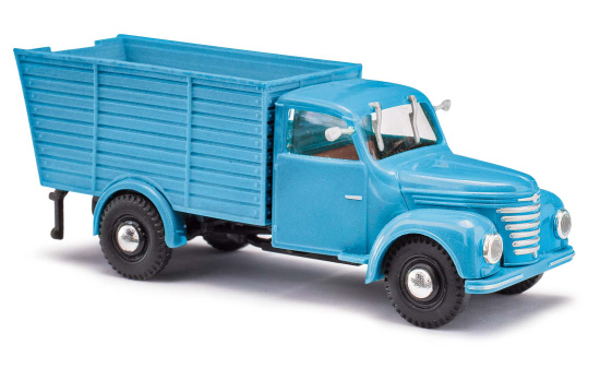 Busch 52098 Framo V901/2 Tiertransp.Blau - Vorbestellung 1:87