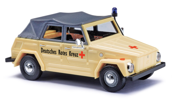 Busch 52718 VW 181 Kurierwagen, DRK - Vorbestellung 1:87
