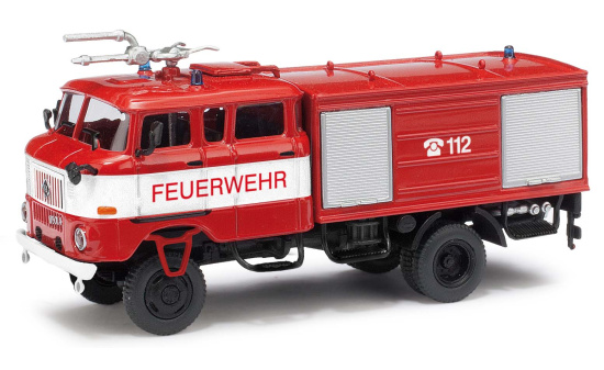 Busch 95266 IFA W50 TLF16 GMK mit Bauchbi 1:87