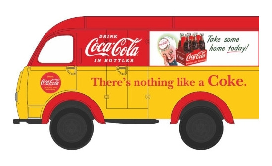 Oxford OXF76AK018CC Austin K8 Threeway Van - Coca Cola 1:76