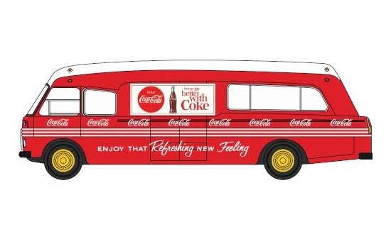 Oxford OXF76BMC005CC BMC Mobile Unit - Coca Cola 1:76