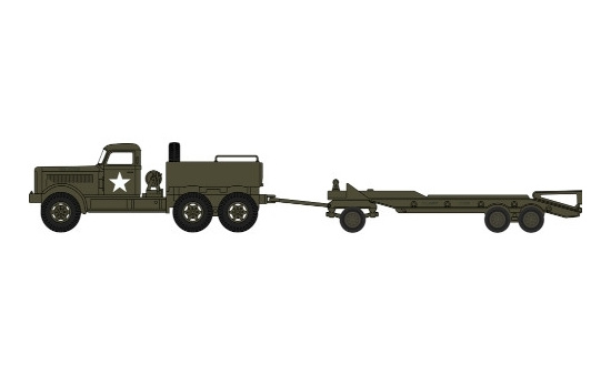 Oxford OXF76DT007 Diamond T - US Army 1:76