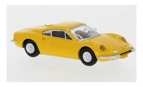 PCX87 PCX870218 Ferrari Dino 246 GT, gelb, 1969 1:87