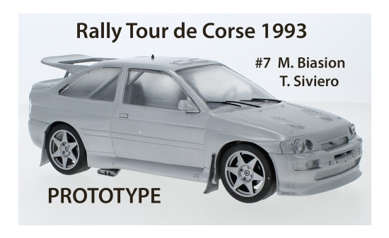 IXO 18RMC055B Ford Escort RS Cosworth, No.7, Rallye WM, Tour de Corse, M.Biasion/T.Siviero, 1993 1:18