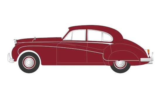 Oxford OXF43JAG9005 Jaguar Mk IX - dunkelrot 1:43