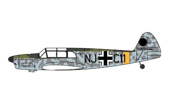 Oxford AC107 Messerschmitt Bf108, Nord Pingouin, NJ-C11 Duxford - Vorbestellung 1:72