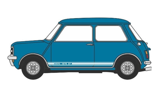 Oxford 76MINGT006 Mini 1275 GT, blau, RHD 1:76