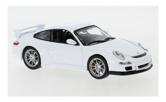 Lucky Die Cast 43205WHITE Porsche 911 GT3 (997), weiss 1:43