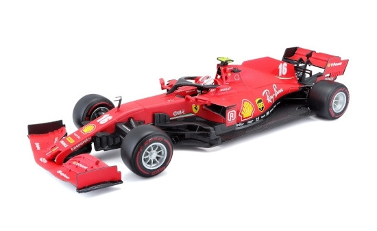 Bburago 18-16808L Ferrari SF1000, No.16, Scuderia Ferrari, Formel 1, GP Österreich, C.Leclerc, 2020 1:18