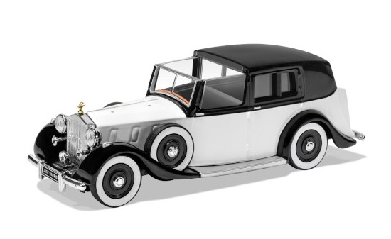 Corgi CC06806 - Wedding Car, weiss/schwarz, RHD 1:36