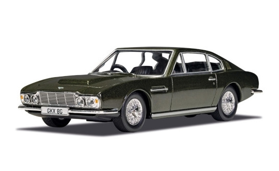 Corgi CC03804 Aston Martin DBS, metallic-dunkelgrün, RHD, James Bond 007, On Her Majestys Secret Service 1:36