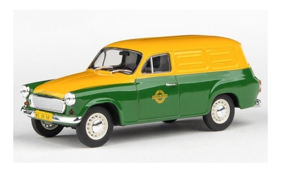 Abrex 143ABSX-729FA02 Skoda 1202 Kasten, Jednota, Pojízdná Prodejna, 1965 1:43