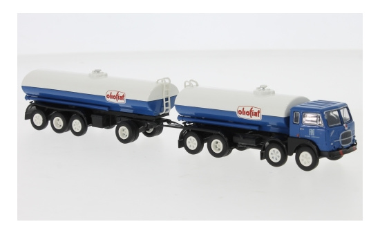 Brekina BRE58453 Fiat 690 Millepiedi Tanklastzug - Olio Fiat 1:87