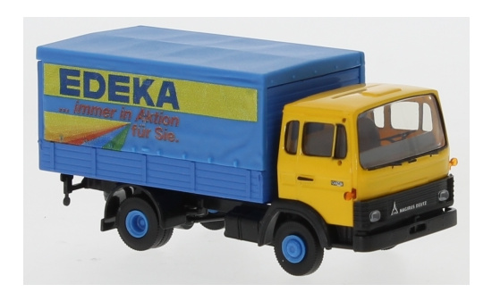 Brekina 34723 Magirus MK Getränkeaufbau, Edeka Aktion, 1975 1:87