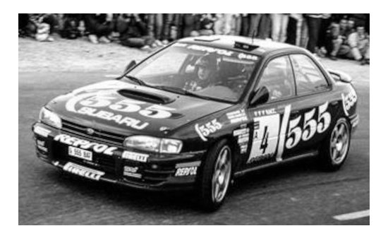IXO 18RMC063B20 Subaru Impreza 555, No.4, Rallye WM, Tour de Corse, C.McRae/D.Ringer, 1995 1:18