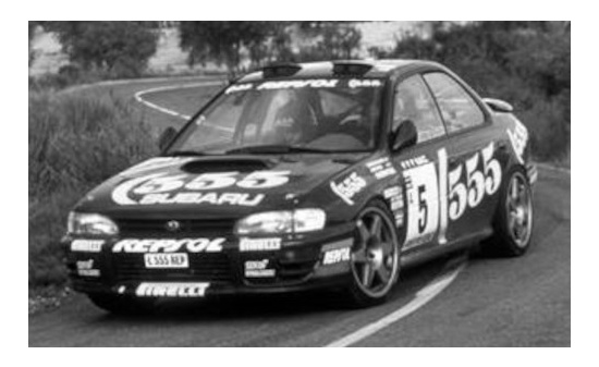 IXO 18RMC063A20 Subaru Impreza 555, No.5, Tour de Corse, C.Sainz/L.Moya, 1995 - Vorbestellung 1:18