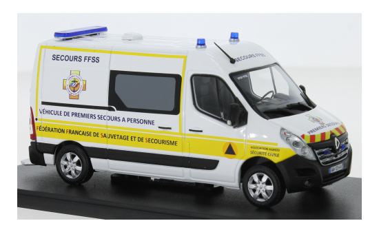 Eligor 116797 Renault Master Kasten, Premiers Secours FFSS, 2014 1:43