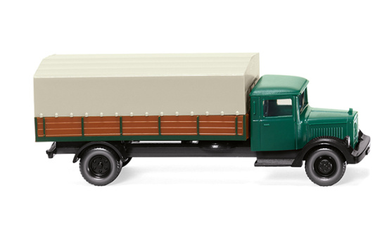 Wiking 094307 Pritschen-Lkw (MB L 2500) - kieferngrün 1:160