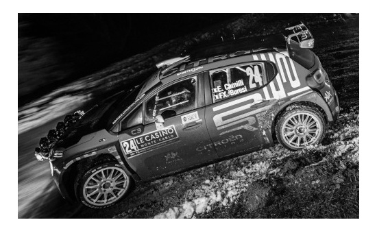 IXO RAM791LQ Citroen C3 Rally 2, No.24, Rallye WM, Rally Monte Carlo , E.Camilli/F-X.Buresi, 2021 1:43