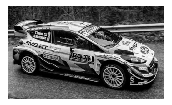 IXO RAM786 Ford Fiesta WRC, No.3, Rallye WM, Rally Monte Carlo , T.Suninen/M.Markkula, 2021 1:43