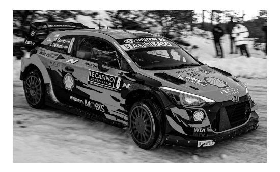 IXO RAM784LQ Hyundai i20 Coupe WRC, No.6, Rallye WM, Rally Monte Carlo , D.Sordo/C.Del Barrio, 2021 1:43