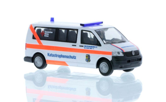 Rietze 51935 Volkswagen T5 Katastrophenschutz DRK Schmalkalden, 1:87 1:87