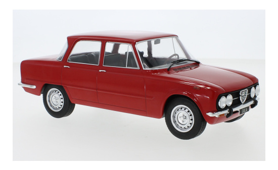 MCG 18145 Alfa Romeo Giulia Nuova Super, rot, 1974 1:18