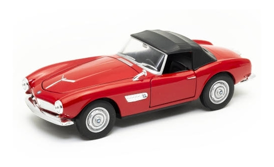 Welly 24097HRED BMW 507, rot, Verdeck geschlossen 1:24