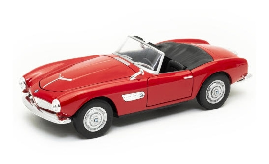 Welly 24097CRED BMW 507, rot, Verdeck geöffnet 1:24