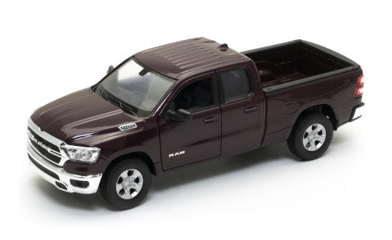 Welly 24104WMET-RED RAM 1500, dunkelrot, Maßstab 1:27, 2019 1:24