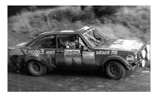 IXO RAC330 Ford Escort MK II RS, No.4, Eaton Yale, Rallye WM, RAC Rally, B.Waldegaard/B.Thorszelius, 1979 1:43