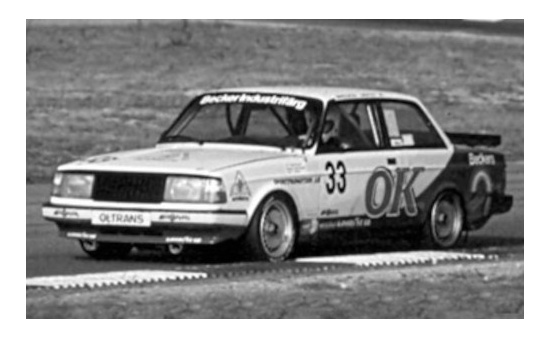 IXO GTM153LQ Volvo 240, No.33, Sportpromotion AB, ETCC, Zolder, P-G.Andersson/G.Petersson/M.Linden, 1985 1:43