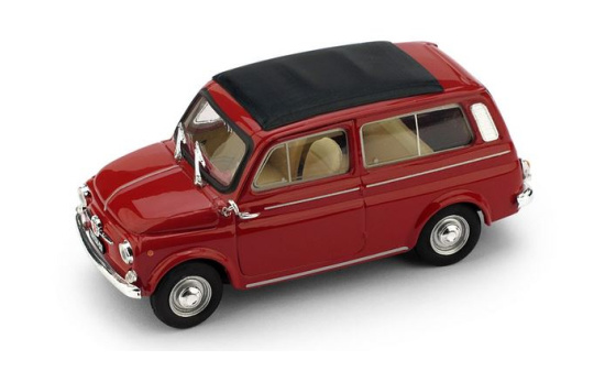 Brumm R425-02 Fiat 500 Giardiniera, rot, 1960 1:43