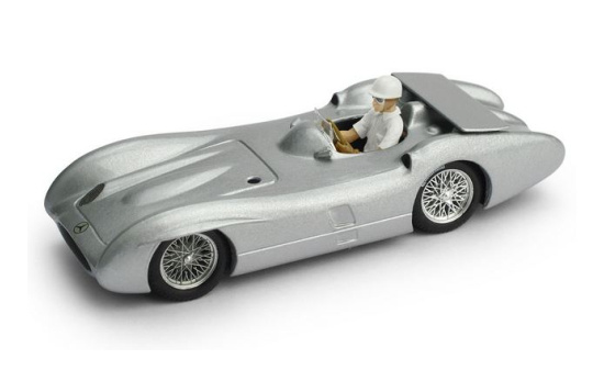 Brumm R281-CH Mercedes W196C, Test Monza, Moss Collection mit Figur, S.Moss, 1955 1:43