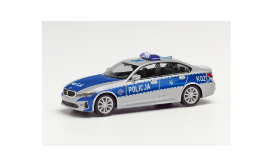 Herpa 096249 BMW 3er Limousine Policja Polska - Vorbestellung 1:87