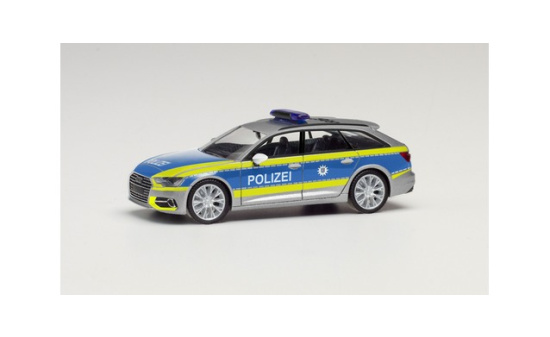 Herpa 096256 Audi A6 Avant Polizei Thüringen 1:87