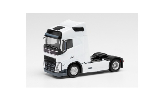 Herpa 313605 Volvo FH Gl. 2020 Basic Zugmaschine, weiß 1:87