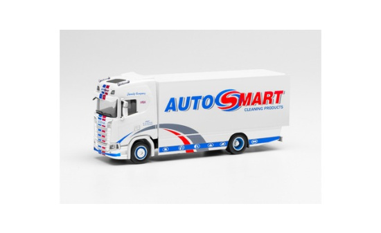 Herpa 313759 Scania CS Koffer-LKW Autosmart - Vorbestellung 1:87