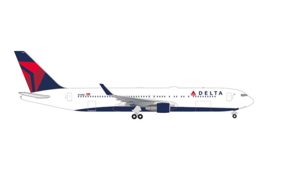 Herpa 535335 Delta Air Lines Boeing 767-300 (mit winglets) N178DZ 1:500